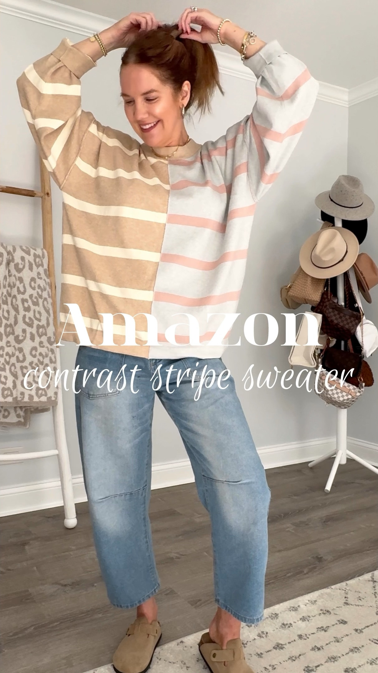 The perfect soft and lightweight oversized sweater for fall🍂


Amazon fashion find, Amazon must haves 2024, oversized sweater, striped sweater, barrel jeans, outfit reel, how to style, what to wear, over 40 outfit, mom ootd

#LTKOver40 #LTKSaleAlert #LTKSeasonal