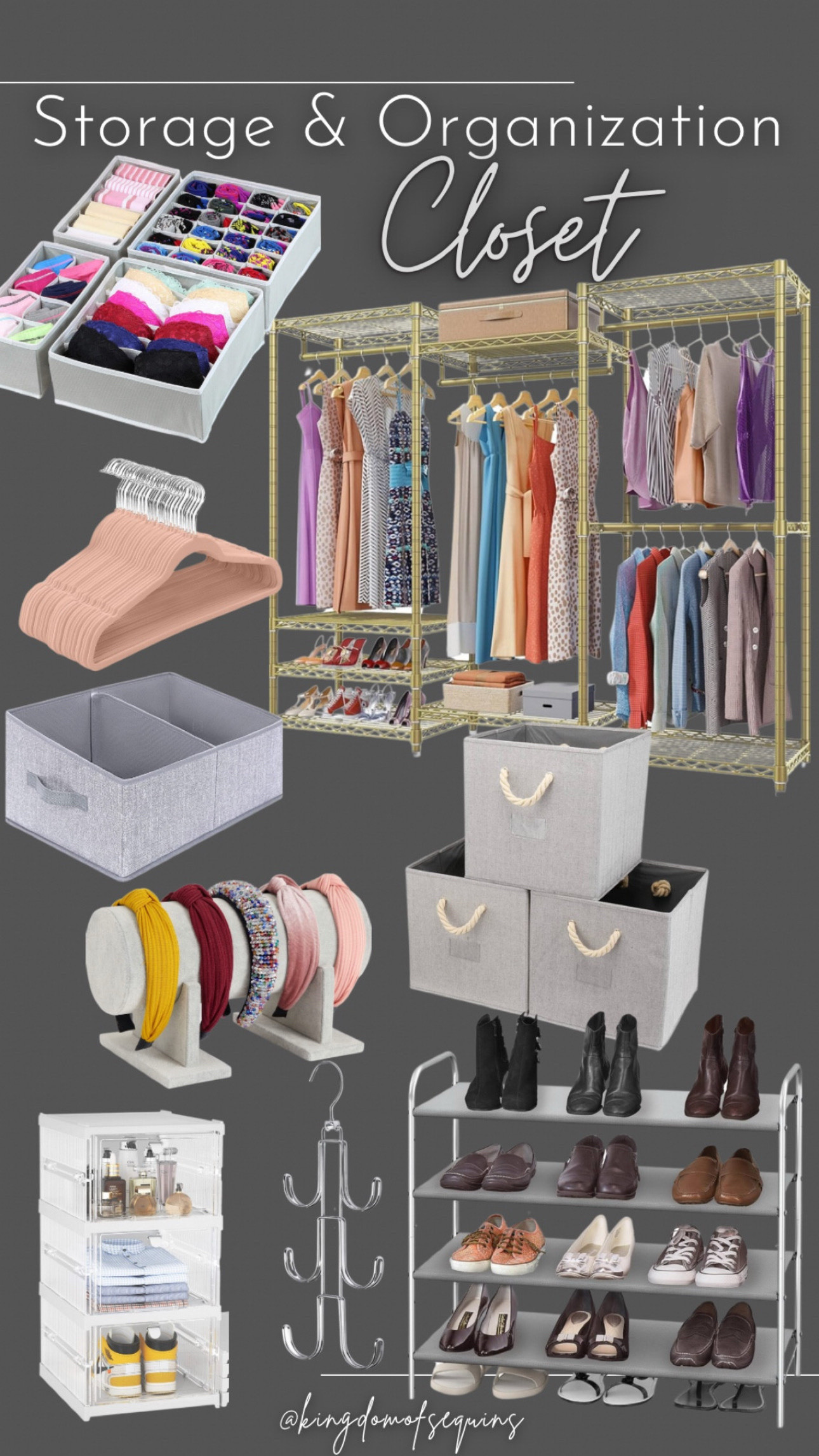 Amazon closet and room storage and organization 

#LTKHome #LTKSeasonal