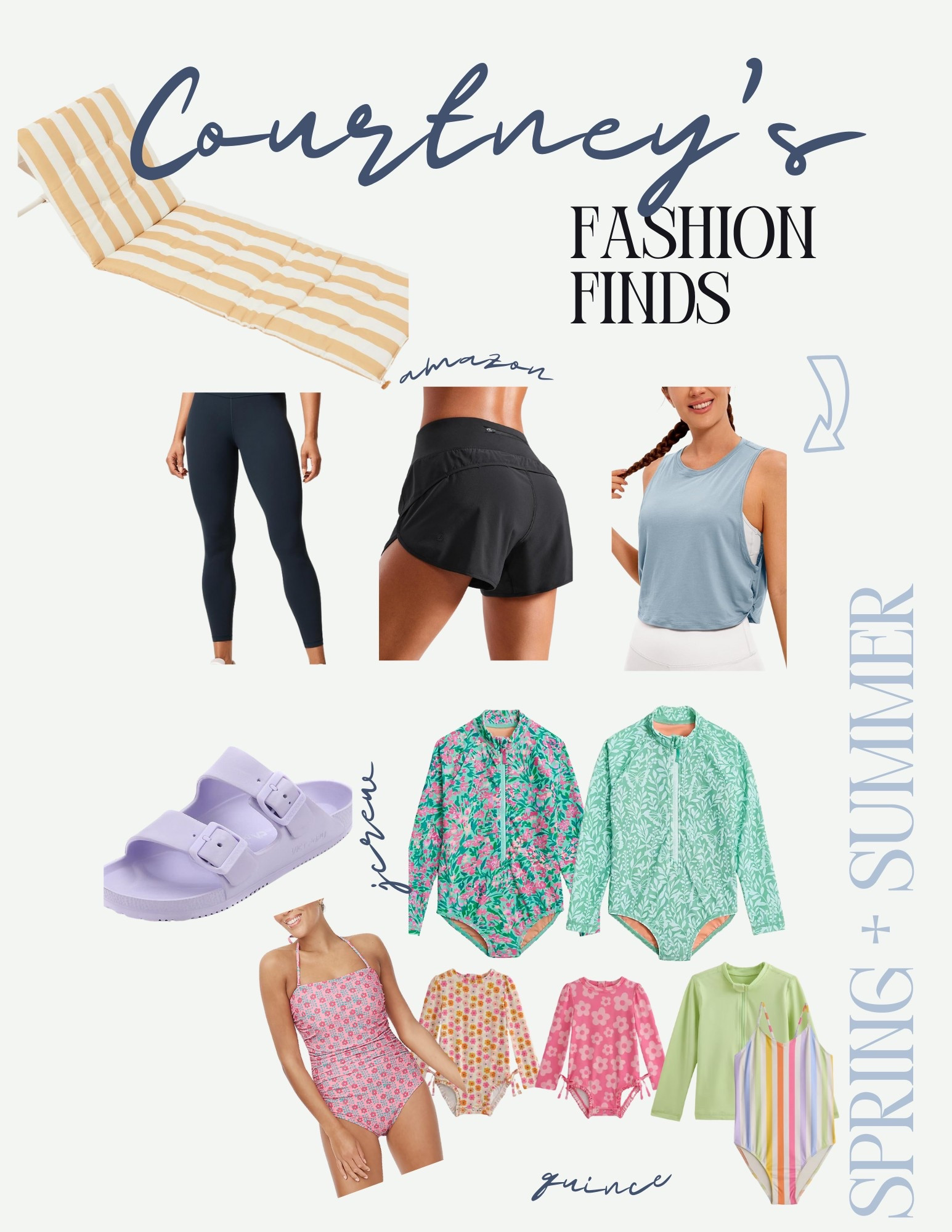 Spring and summer finds! Workout sets, swimsuits, and beachy things! ✌🏼🩷 
#swim #kids #toddler #workoutsets #yogapants #bestyogapants #swimsuits 

#LTKKids #LTKSeasonal #LTKSwim