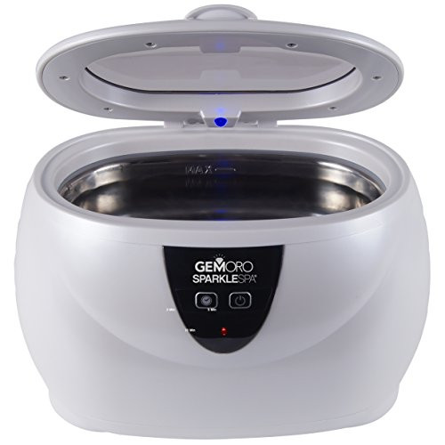 GemOro 1783 Sparkle Spa Pearl Personal Ultrasonic Machine with 3 Programmed Timers | Amazon (US)