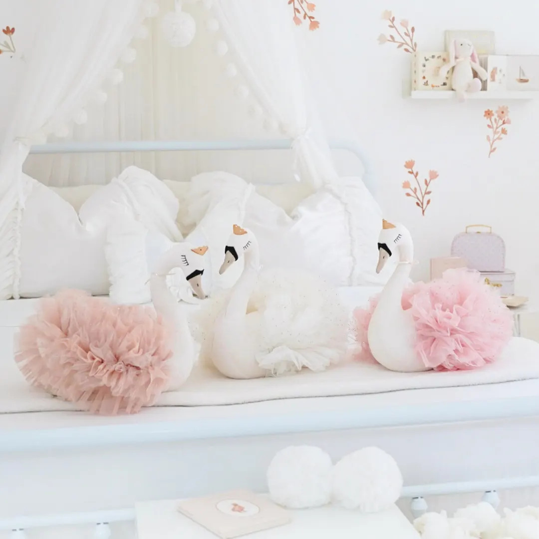 Swan Princess – Elegant Swan Toy, Decor for Nursery & Girls Bedroom - Etsy | Etsy (US)