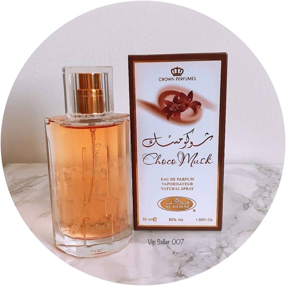 Choco Musk - Eau De Perfume Natural Spray - 50 ml (1.65 fl. oz) by Al-Rehab | Amazon (US)