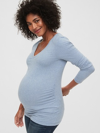 GapMaternity / T-ShirtsMaternity Pure Body V-Neck T-Shirt | Gap (US)