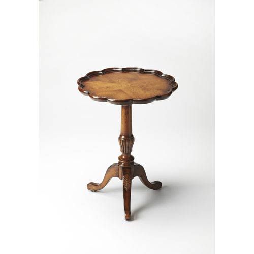 Butler Specialty Company Dansby Vintage Oak Pedestal Table 1482001 | Bellacor | Bellacor