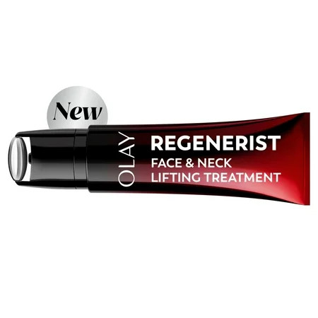 OLAY REGENERIST Lifting & Sculpting Face, Neck, Decollete Treatment, Fragrance-Free, Triple Collagen Peptide with NAD+ | Walmart (US)