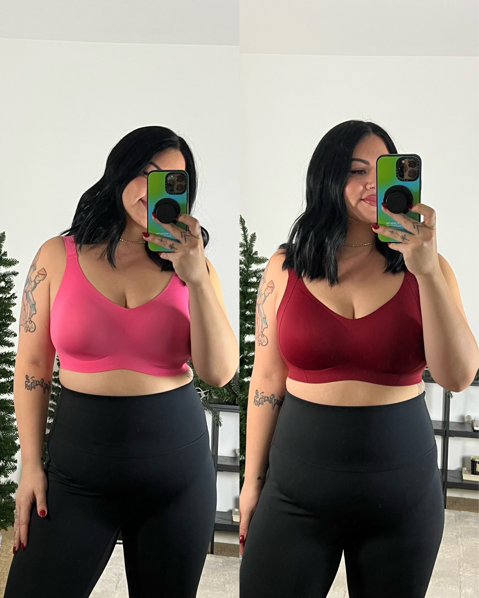 #ad I just discovered Comfelie, a wire free lingerie brand and they make the comfiest bras that I’m obsessed with. After I had my breast reduction, I have to wear wire free bras and most of the ones I’ve tried aren’t comfortable. I have to wear bras day and night, so comfort is a must. Not only are Comfelie bra’s comfy, they’re OEKO TEX Standard 100 and made with spandex fabric that makes wearing them even better for your boobs. I’m wearing the Airlite Color Block V-Neck Everyday Bra, the Airlite Breathable Seamless Bra with Scallop Edges, and the Zero Gravity Sculpt Seamless T Shirt Bra, all in sizes XL. Shop and use my code torii45 for 45% off! #Comfelie #ComfelieBra #seamlessbra #breastcare #blackfriday #comfortablebra 
