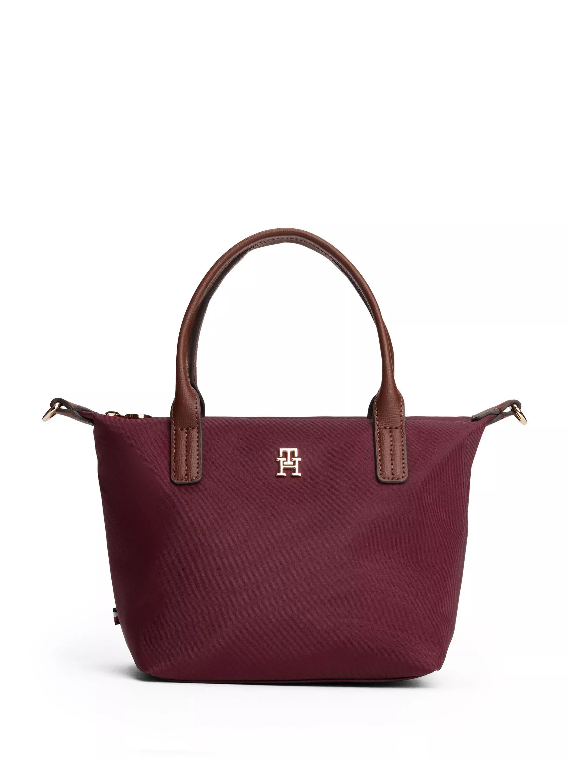Tommy Hilfiger Popette Mini Tote Bag, Red | John Lewis (UK)