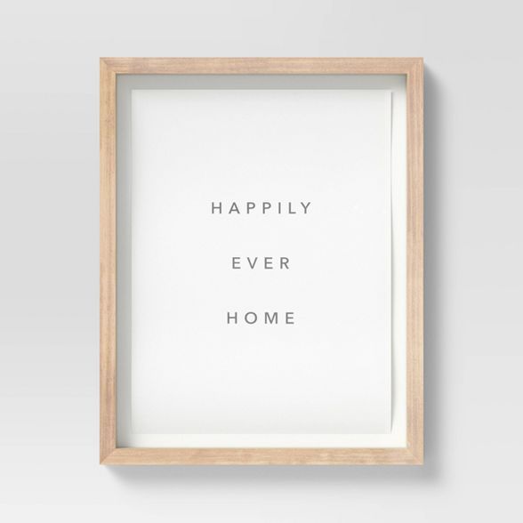 16" x 20" Happily Ever Framed Wall Art - Threshold™ | Target