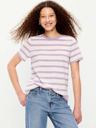 EveryWear Crew-Neck Striped T-Shirt | Old Navy (US)