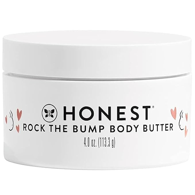 The Honest Company Honest Mama Rock The Bump Body Butter Moisturizing Stretch Mark Cream Shea But... | Amazon (US)