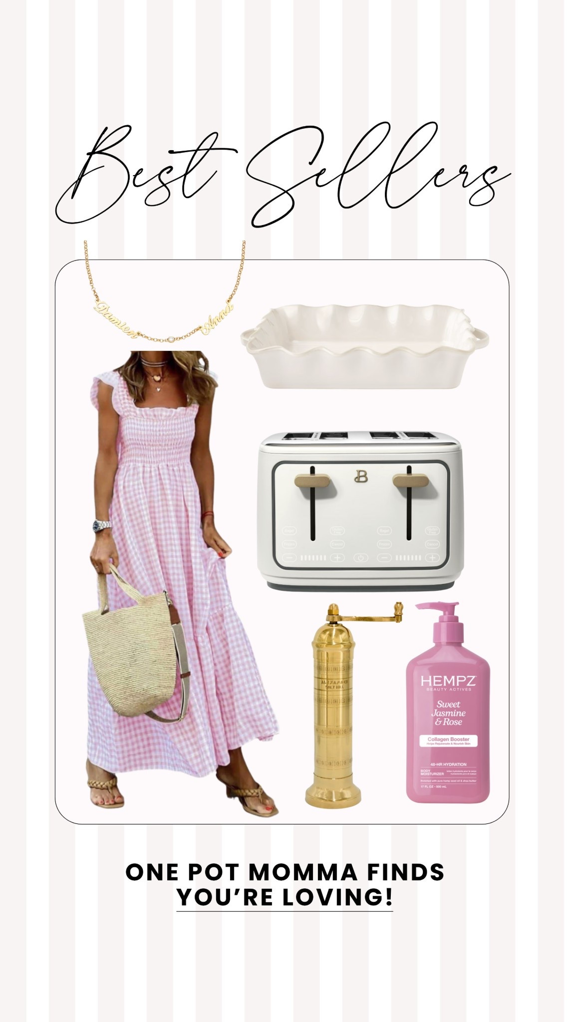 All the things you’ve been loving 🤍

#amazon #springdress #easterdress #walmart #toaster #peppergrinder #aesthetickitchen #jewelry #namenecklace #mothersday

#LTKBeauty #LTKSeasonal #LTKHome