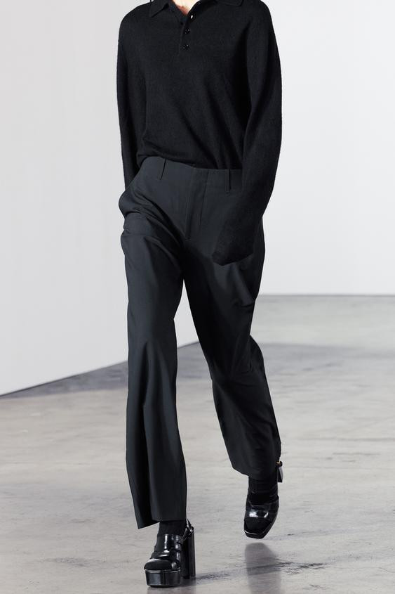 ZW COLLECTION STRAIGHT LEG PANTS | Zara US