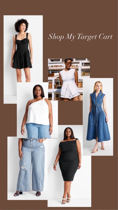 Everything I picked up from the latest Future Collective launch with Jeneé Naylor  - I bought sizes 16 for the dresses, 17 for the vests and 18 in the jeans

#LTKMidsize #LTKSeasonal #LTKFindsUnder100