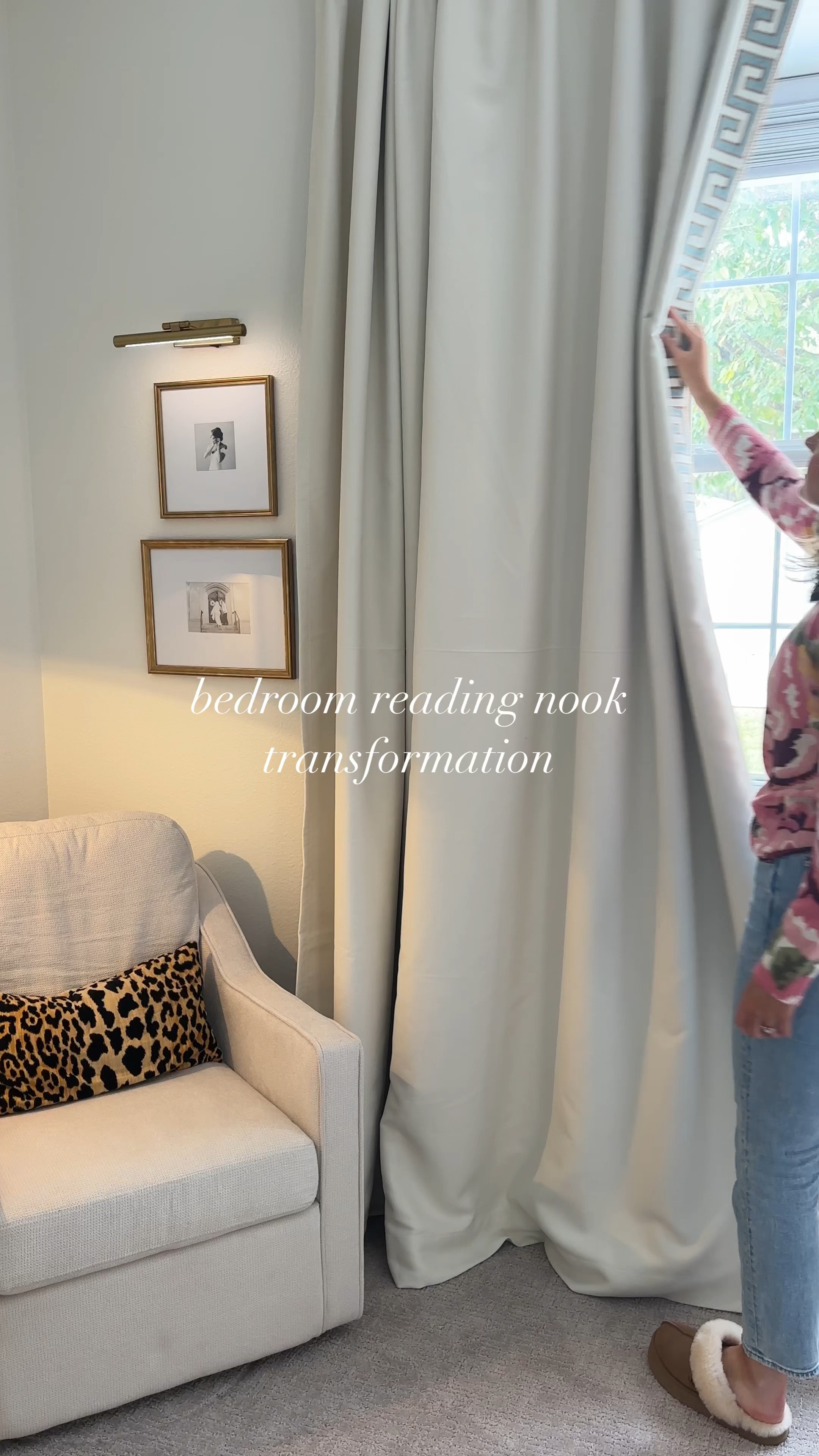 Bedroom reading nook! Linked what I was able to 🫶🏻

Drapes // curtains // home decor // bedroom 

#LTKHome #LTKSeasonal
