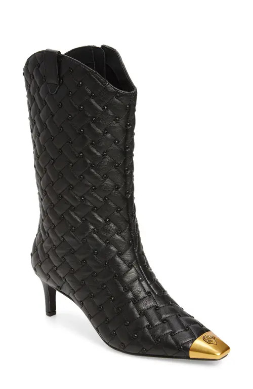 Kurt Geiger London Regent Cap Toe Boot in Charcoal at Nordstrom, Size 9.5Us | Nordstrom