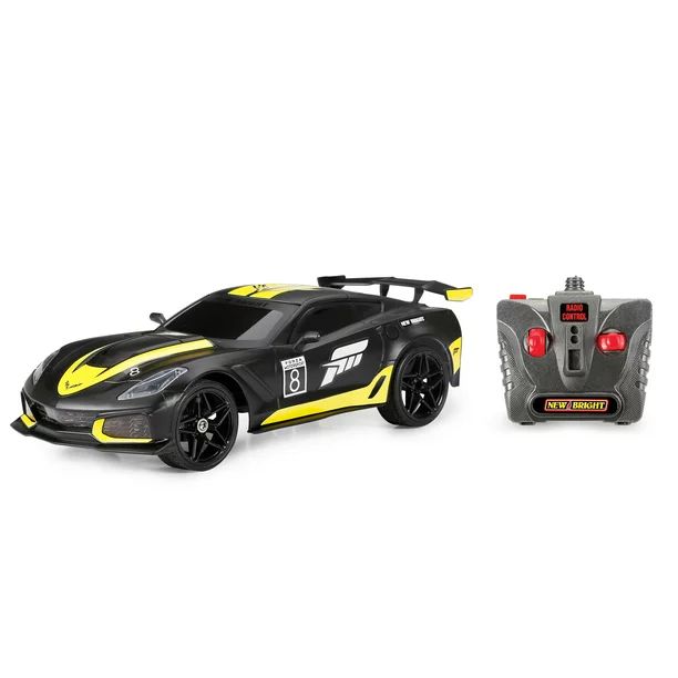 New Bright (1:16) Forza Corvette Battery Radio Control Sports Car, 942U-1KY - Walmart.com | Walmart (US)