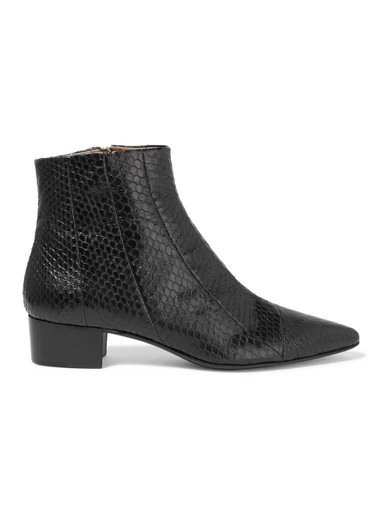 Ambra elaphe ankle boots | NET-A-PORTER (UK & EU)