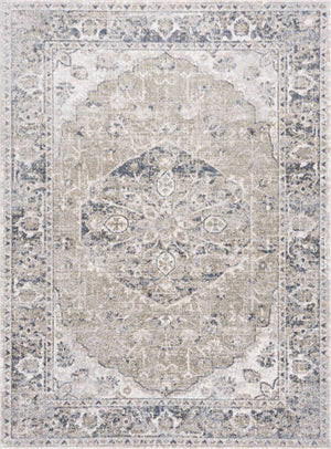 Rudo Blue Washable Area Rug | Boutique Rugs