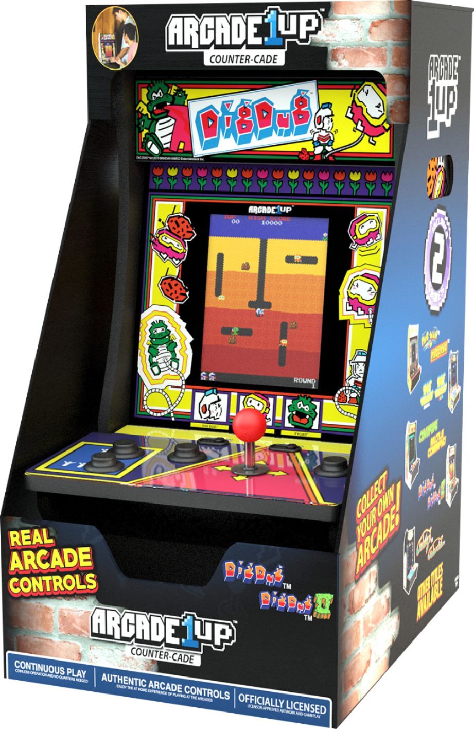 Arcade1Up Dig Dug Countercade Dig Dug 815221026889 - Best Buy | Best Buy U.S.