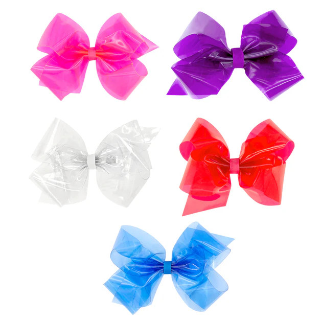 WeeSplash™ Vinyl Swim Hair Bow | Classic Whimsy