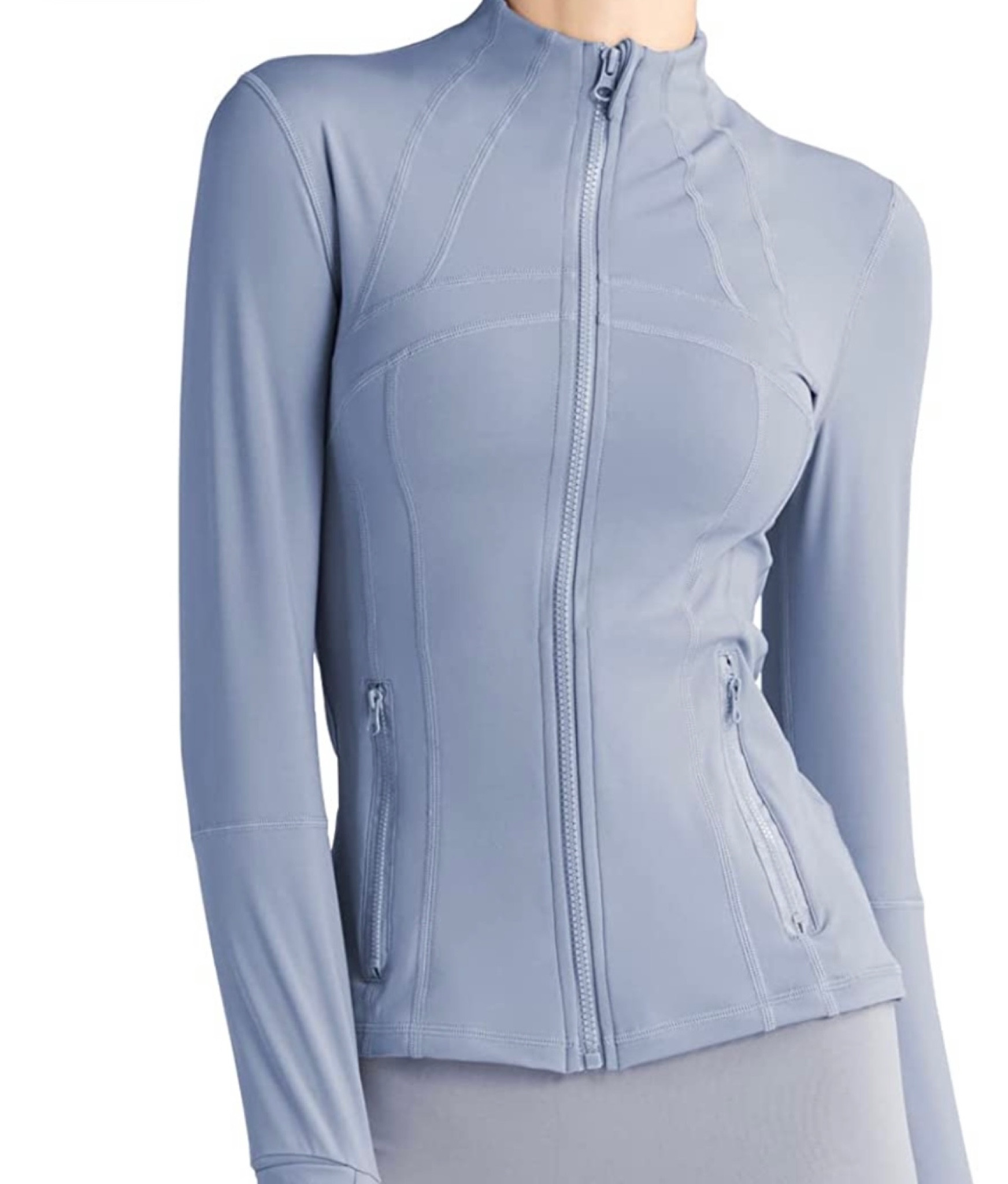Lululemon Define Jacket dupe on Amazon!! Available in Black, Grey, Pale Blue, Purple, and a Rose Mauve! Only $25 and the pale blue color on sale for $15!!! 🤍

#LTKunder50 #LTKfit #LTKstyletip