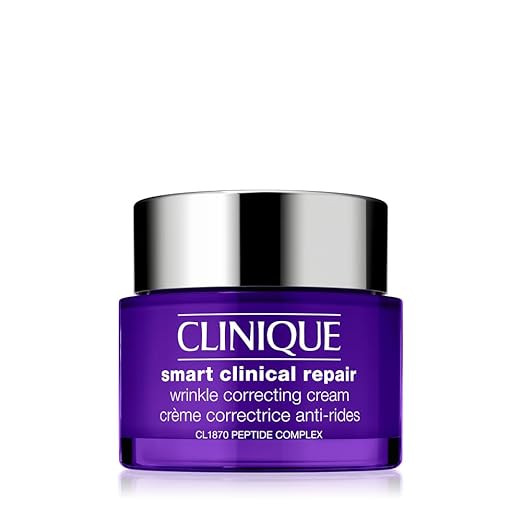 Clinique Smart Clinical Repair Wrinkle Correcting Anti Aging Face Cream With Hyaluronic Acid + Pe... | Amazon (US)
