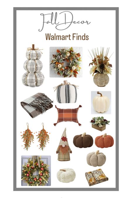 Fall home decor ideas on a budget. Walmart finds! 

#LTKSeasonal #LTKhome #LTKstyletip