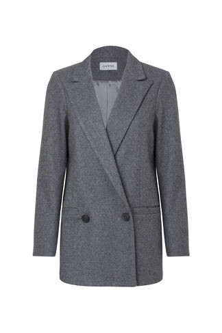 Ganni Hawthorne Wool Jacket | Ganni 