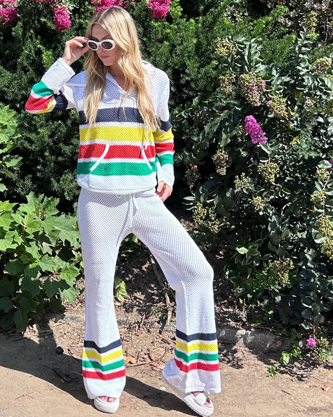 Grenada Knit Striped Pants | Jocelyn