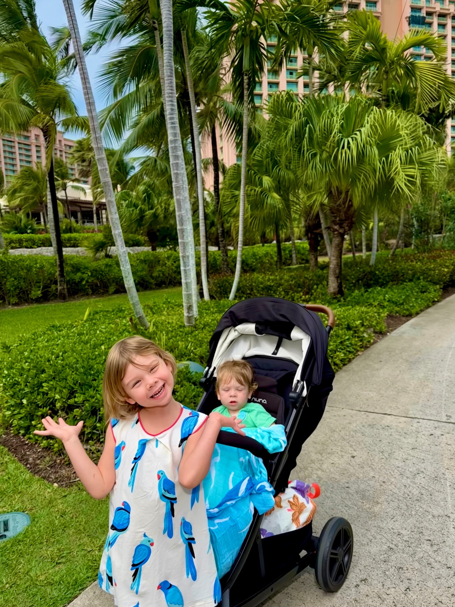 This stroller is the BEST for walking around and using for storage during the day for a park, resort, etc. I’m so glad I didn’t get the smaller travel system. You need the room in the bottom for all your things! 😁🏖️🌺 #travel #stroller #resort #vacation #travelingwithkids

#LTKBaby #LTKKids #LTKTravel