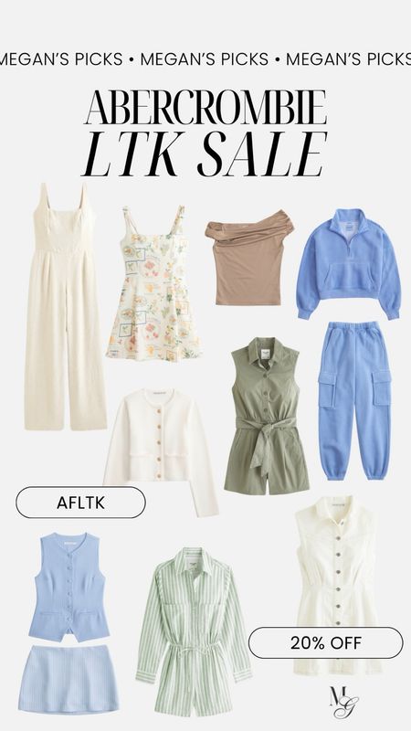 Abercrombie LTK spring sale!! Get 20% off with code AFLTK

#LTKSpringSale #LTKmidsize #LTKsalealert