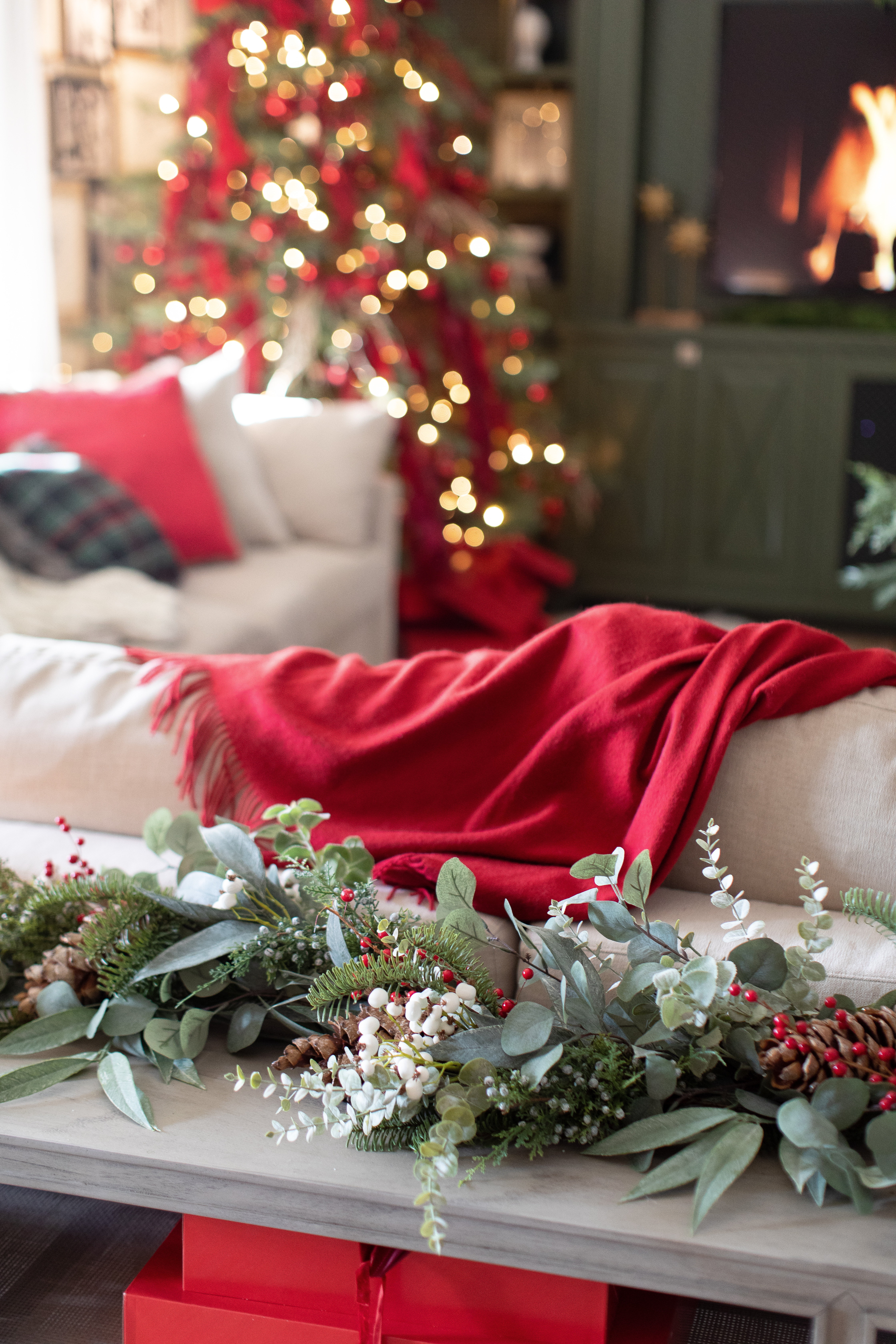 Arhaus Christmas collections are so beautiful every year! 
This shot is from 2022! Linking some oldies but goodies and some new favorites so you can recreate this look! 

Target Circle, Arhaus, Holiday Decor, Red Christmas Decor, Dark Red, 

#LTKHome #LTKFindsUnder100 #LTKSeasonal