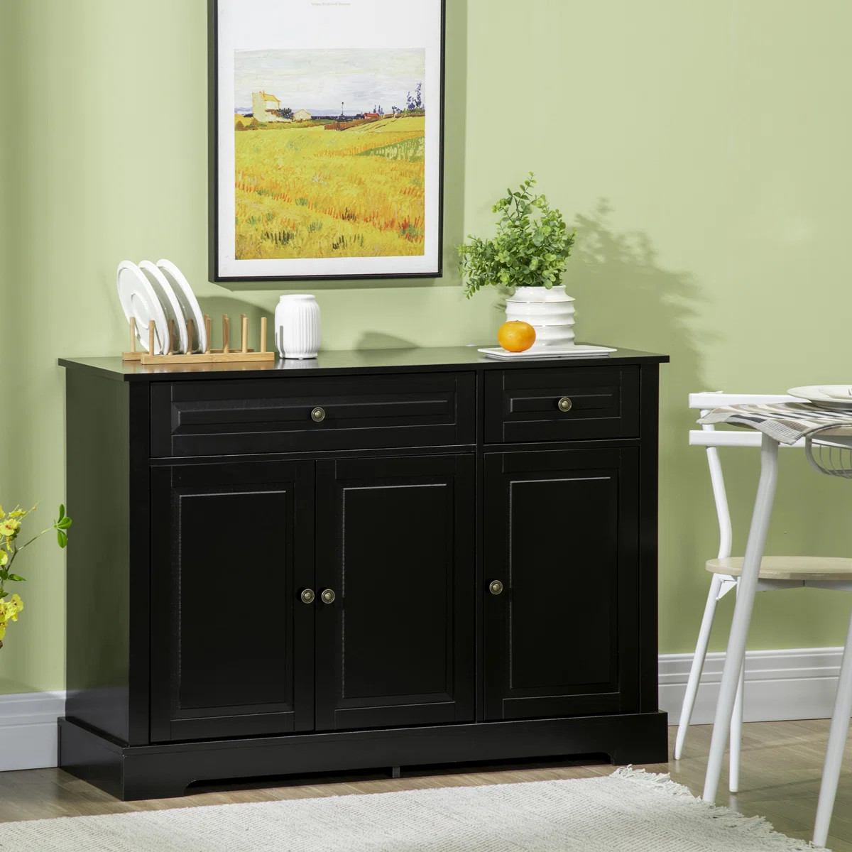 Amariani 45.25'' Wide 2 Drawer Sideboard,Dining cabinet,Office credenza | Wayfair North America