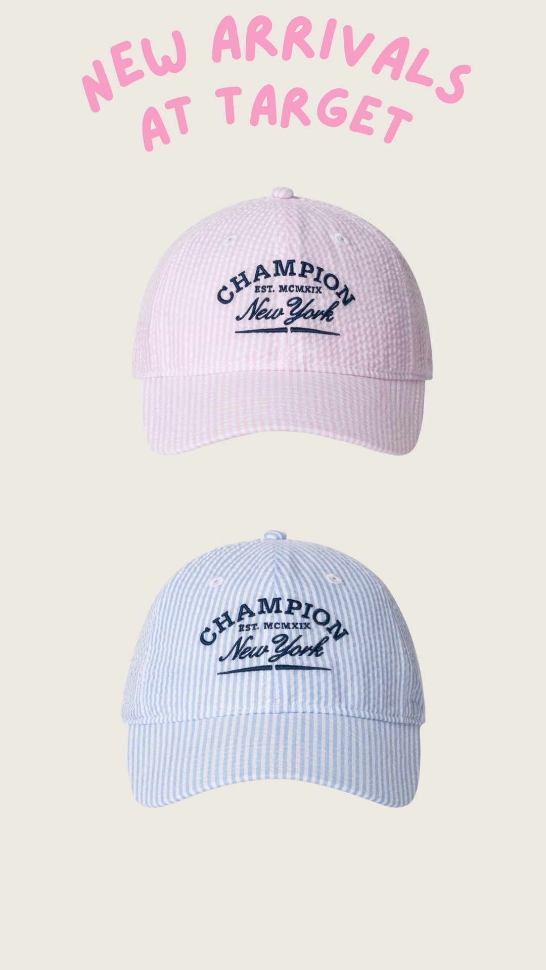 How cute are these seersucker hats?! New at Target and perfect for boating season! 

#LTKSeasonal