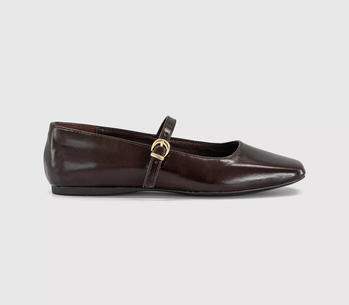Flourish Square Toe Mary Jane Ballerina Pumps | Office Shoes (UK)