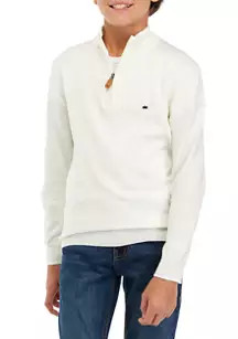 Crown & Ivy™ Boys 8-20 1/4 Zip Pullover | Belk