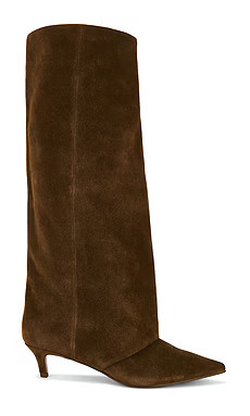 Steve Madden Luca Boot in Chestnut Suede from Revolve.com | Revolve Clothing (Global)