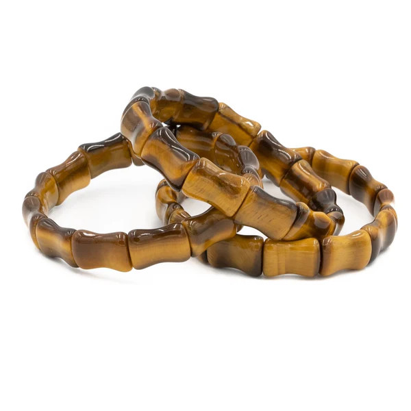 Bamboo Stack, Tiger Eye | Hazen & Co