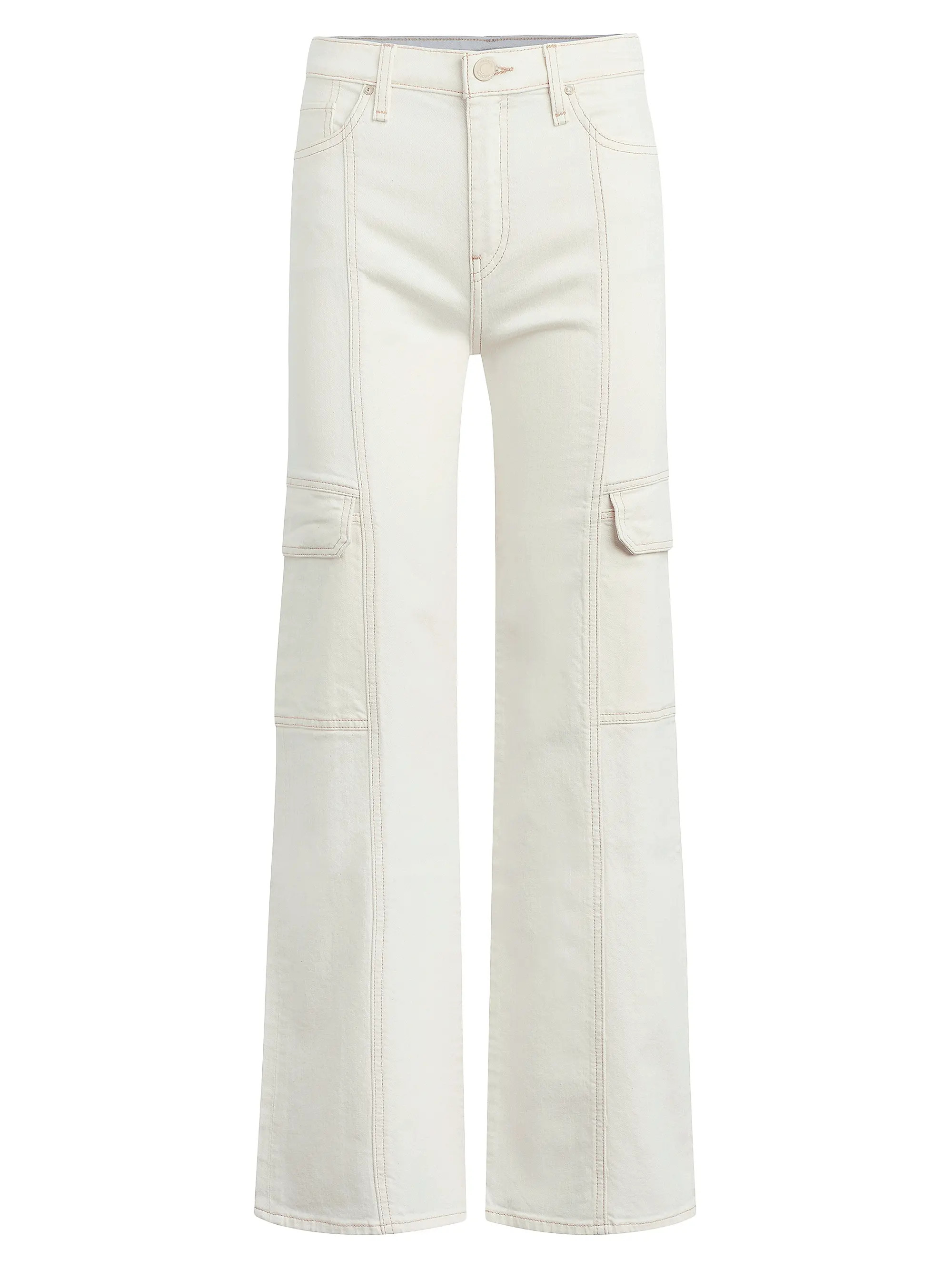 Rosie High-Rise Cargo-Style Jeans | Saks Fifth Avenue