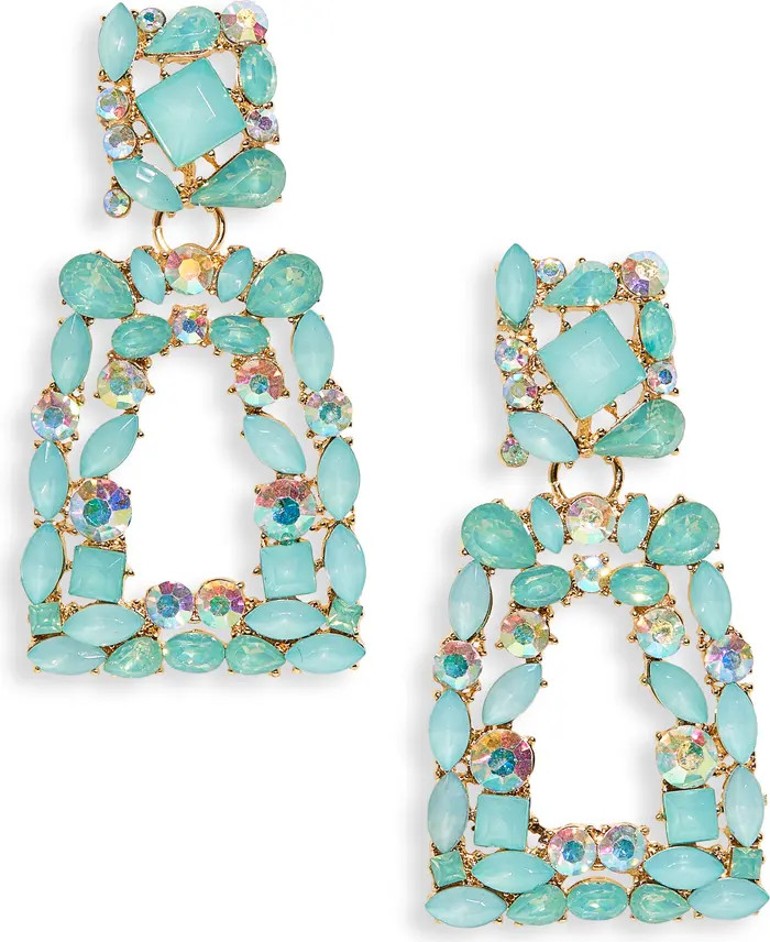 Tasha Crystal Geometric Drop Earrings | Nordstromrack | Nordstrom Rack