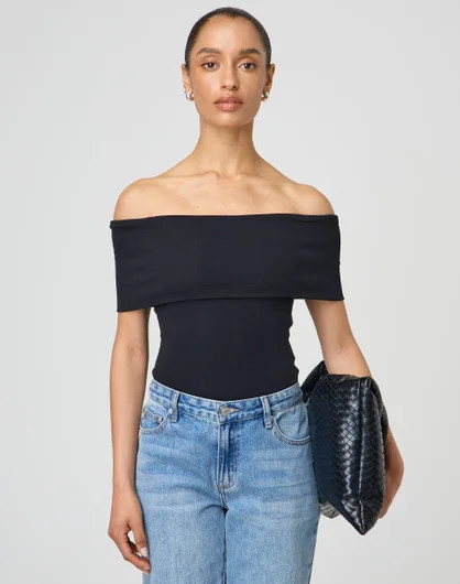 Off Shoulder Short Sleeve Top | Glassons (Australia)