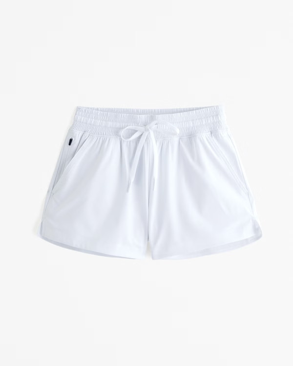 YPB motionTEK High Rise Lined Workout Short | Abercrombie & Fitch (US)