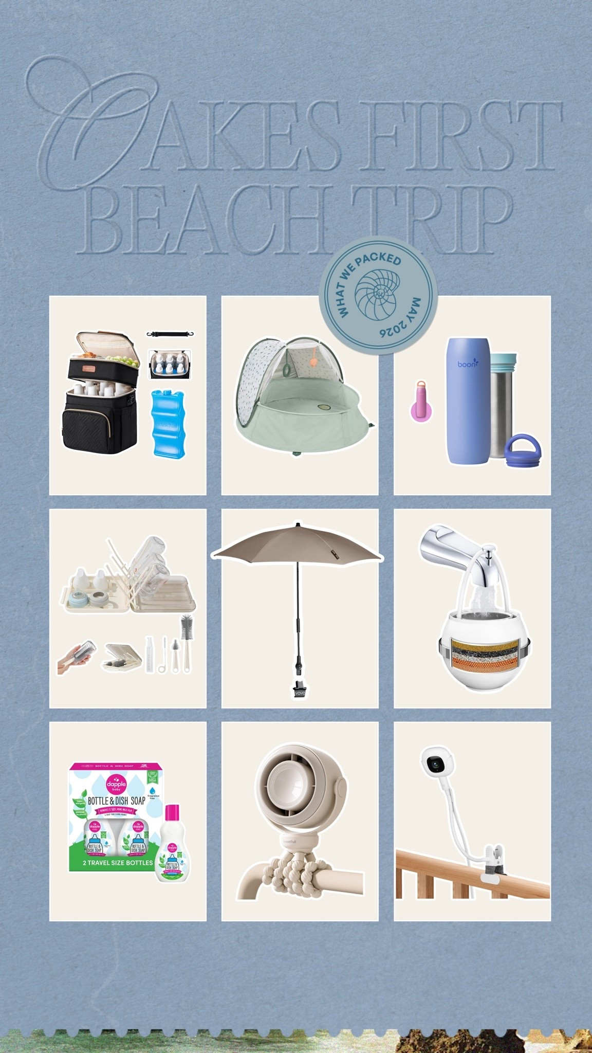 Gear we packed for our beach road trip with a newborn🩵

#LTKTravel #LTKSwim #LTKBaby