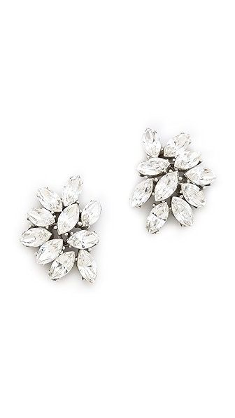 Crystal Cluster Earrings | Shopbop
