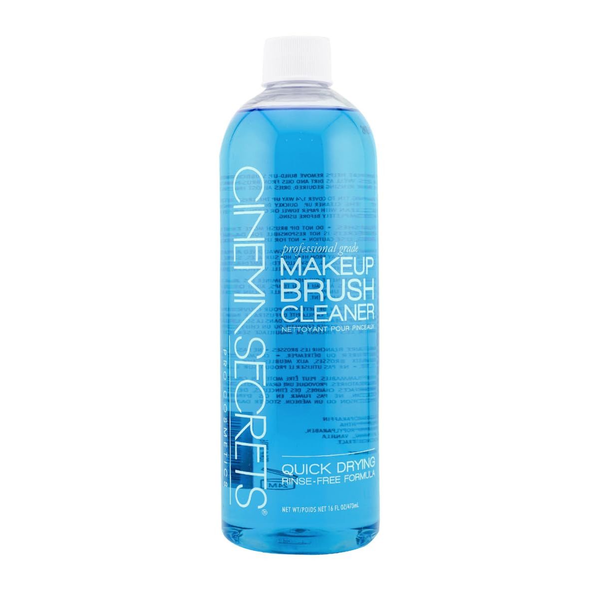 Cinema Secrets Original Blue Vanilla Makeup Brush Cleaner Solution - Professional Cleanser for Ma... | Amazon (US)