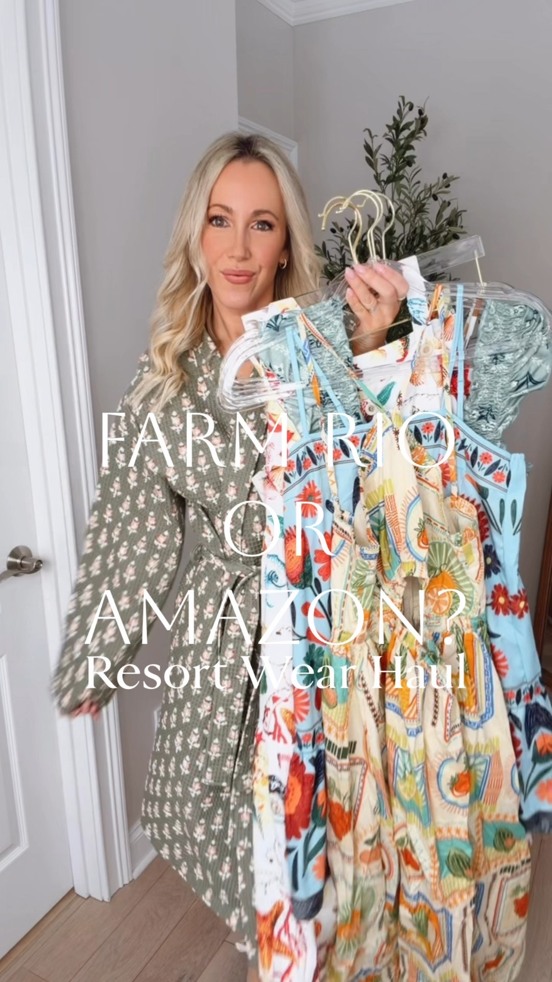 Amazon resort wear haul for your next vacay!☀️Colorful + fun vacation outfits that look expensive, but aren’t!!🤯These affordable spring dresses look so high-end + are giving Farm Rio and FP minus the price tag!💃🏼 And how cute is their two piece set?😍 Which Amazon resort wear find is your fave?👇🏻I’m 5’7” wearing the smallest size in all. 

#resortwear #vacationoutfit #vacationdress #springdress #weddingguestdress summer dresses, resort outfits, vacation outfits beach, date night outfit, affordable dress from Amazon, Amazon affordable, Amazon dress, spring fashion, spring outfit 


#LTKSeasonal #LTKootd #LTKTravel