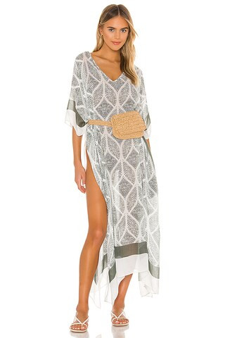 Michael Stars Kate Caftan in Chalk from Revolve.com | Revolve Clothing (Global)