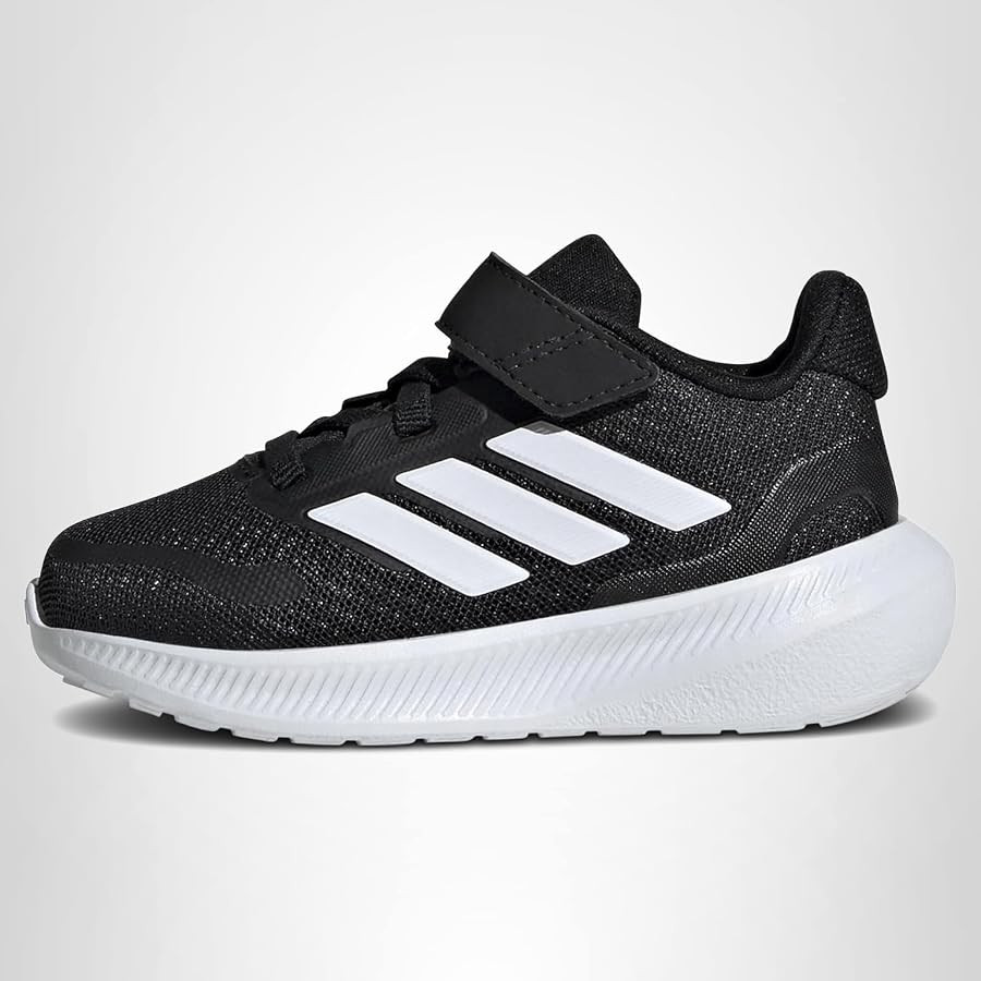 adidas Baby Marvel Run Falcon 5 Elastic Lace & Strap Shoe | Amazon (US)