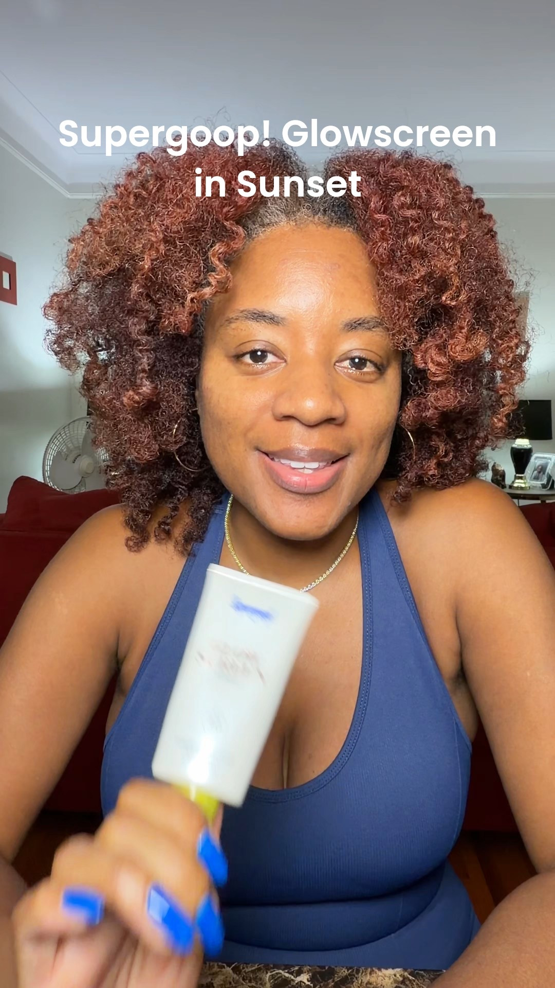 This sunscreen from ​⁠  is AMAZING! A friend put me on to it a few months back and l've been obsessed since. I love how the glow screen gives your face a nice look and it doesn't cause any issues for my problematic skin 🥰

#supergoop #sunscreen #glowingskin 