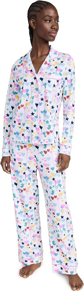 Women's X Kerri Rosenthal Starry Starry Love Long Sleeve Polo Paja | Amazon (US)